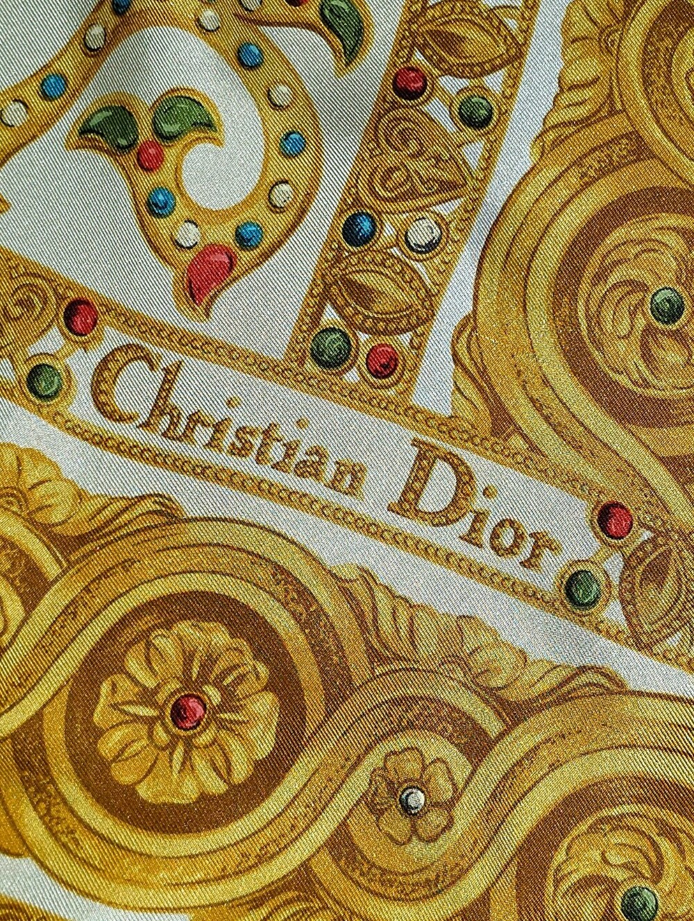 CHRISTIAN DIOR SCARF - Picture 12 of 13